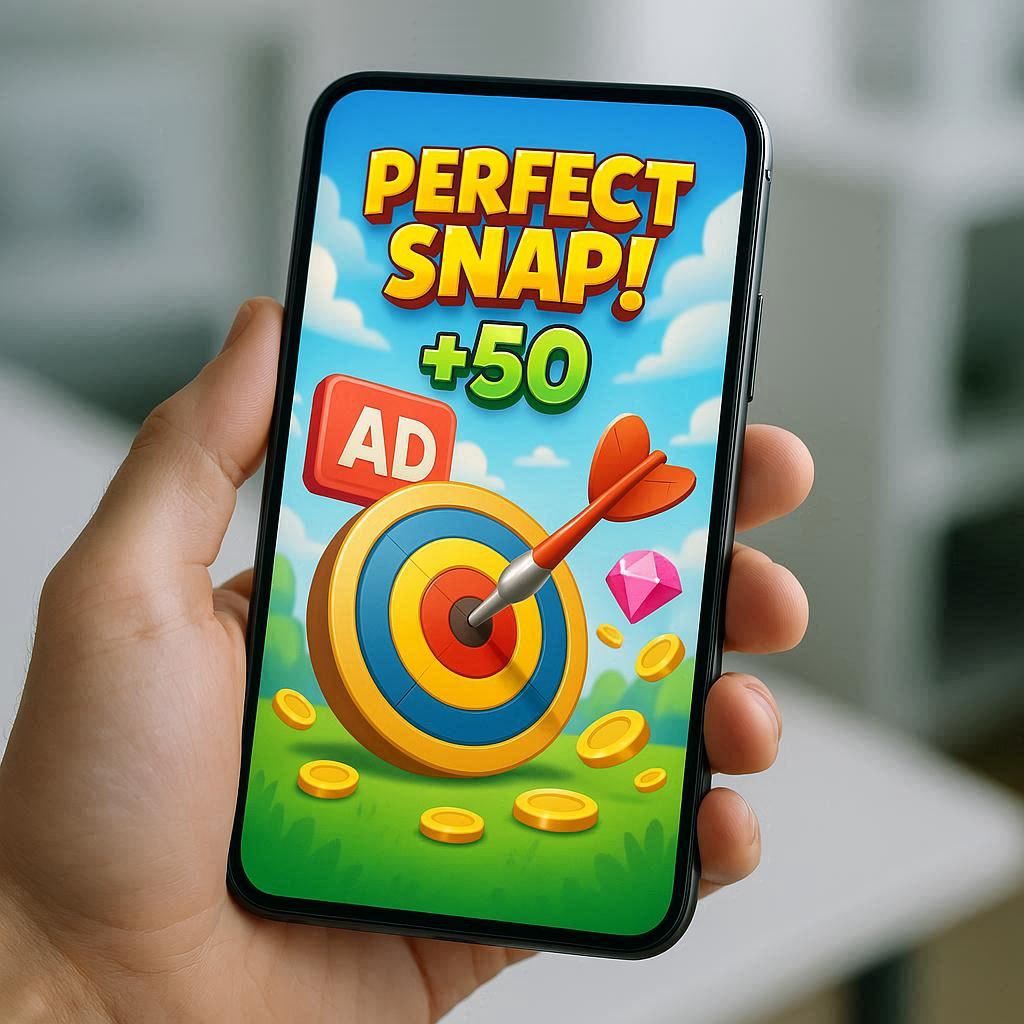 SNAPSHR game on a smartphone